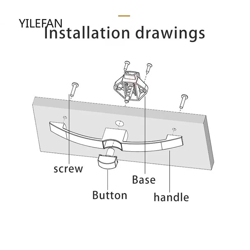 Camping-car voiture serrure à poussée RV caravane bateau armoire serrures poignée maison tiroir loquet bouton serrures meubles porte serrure matériel serrure de porte