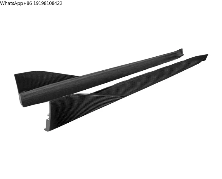 

OEM Real Dry Carbon Fiber for BMW M3 G80 MP Style Competition 2021+ Side Skirts Car Body Parts Extension