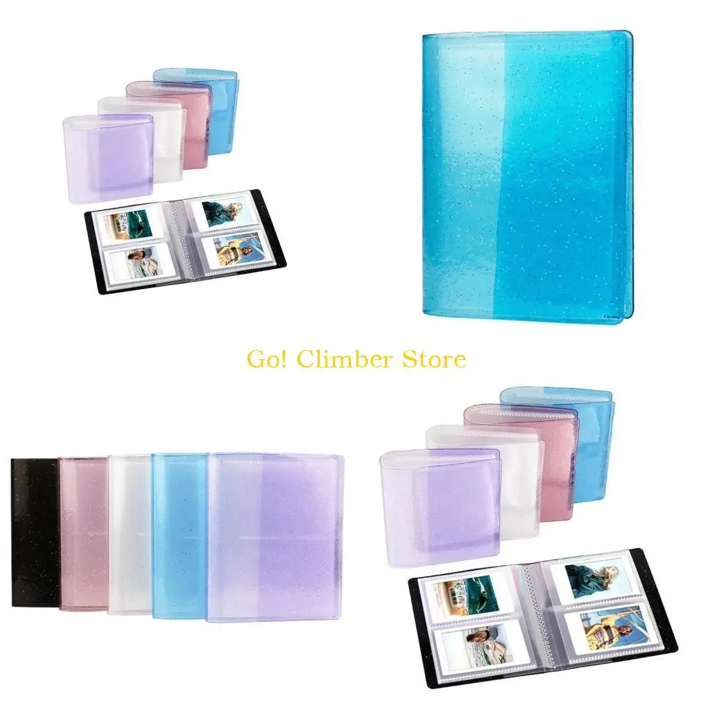 

Q84C Торговая карта Рукава, водонепроницаемые 64 карт -карт Держатель Держатель Альбом, Торговая карта Страница Страницы карт