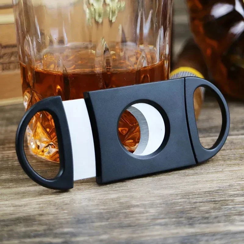 Cigar Cutter New Stainless Steel Charuto Clipper Cigar Cutter Guillotine With Gift Box Accessories Cigar Scissors Cutter