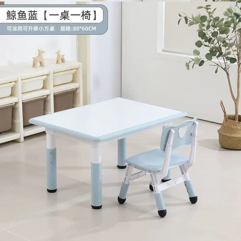 Kindergarten tables and chairs, children's study tables, lifting special desks, home graffiti writing toys, painting tables