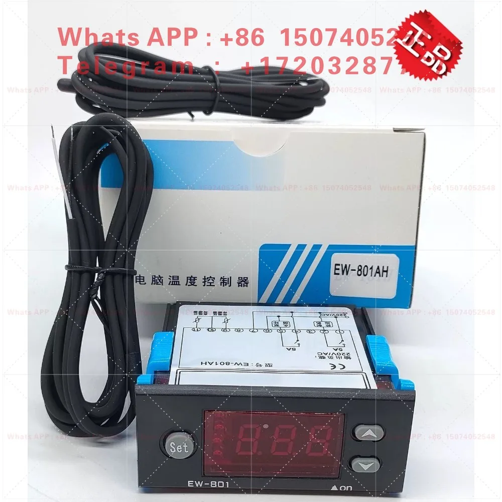 Solar water heater thermostat, temperature difference controller, digital switch, heat pump water heater EW-801AH