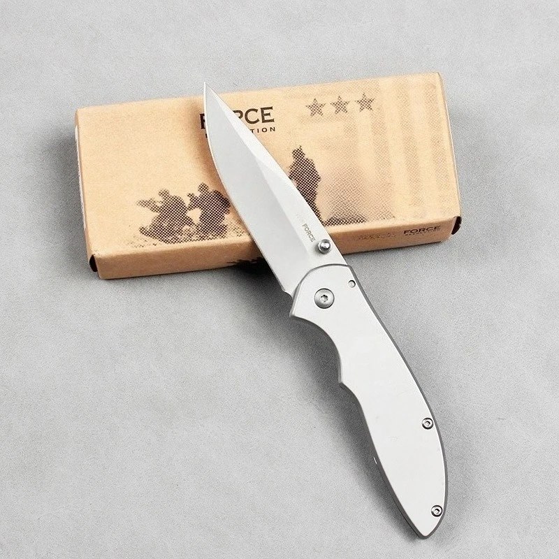 

Elite Troop EF164 Открытый складной нож 7Cr13MoV Стальной нож для выживания в дикой природе Портативный карманный складной нож