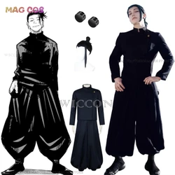 JJK Geto Suguru Cosplay Costume Anime Costume Black School Uniform Wig Suit Halloween Men Costumes Clothes