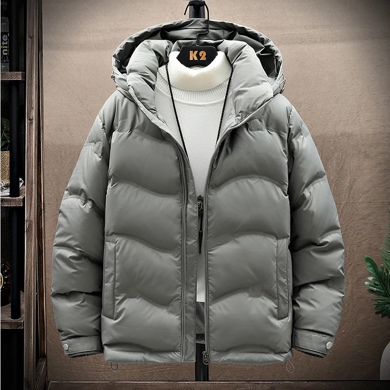 2024 new arrival mens winter jackets 80% White Duck down jacket men,Loose style thicken warm high quality parkas men winter coat