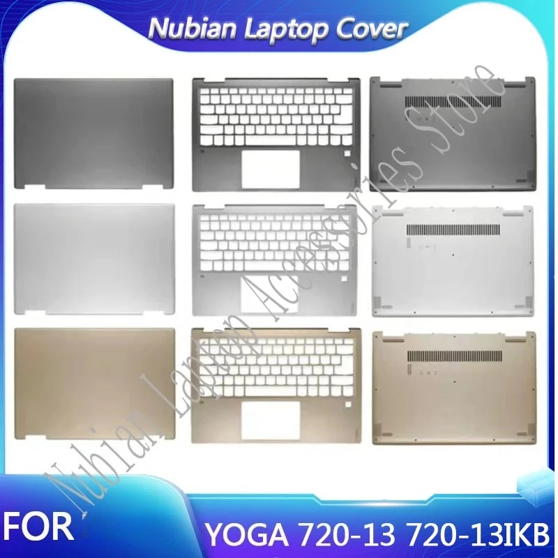 New For YOGA 720-13 720-13IKB Notebook LCD Back Cover/Palm Rest/Bottom Cover A C D Shell Gold/Silver/Grey