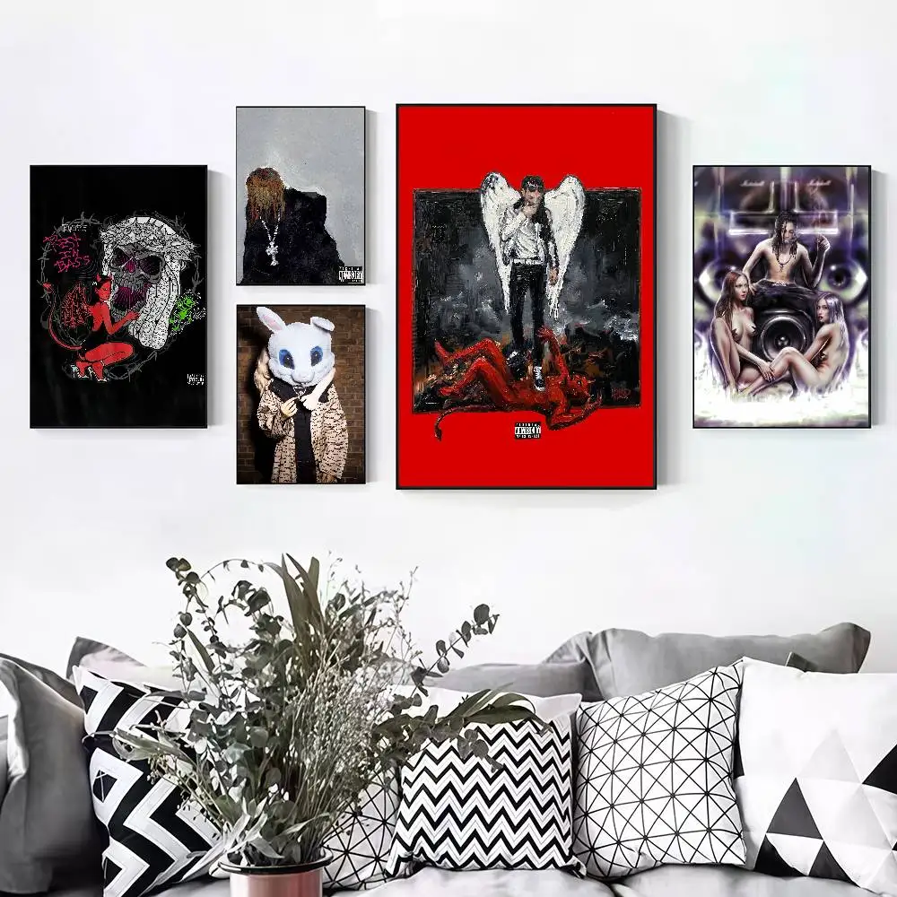Rapper C-Che Rest In Bass Peelable Self-adhesive Poster Stickers Are Suitable For Frameless Wall Decoration In A Room