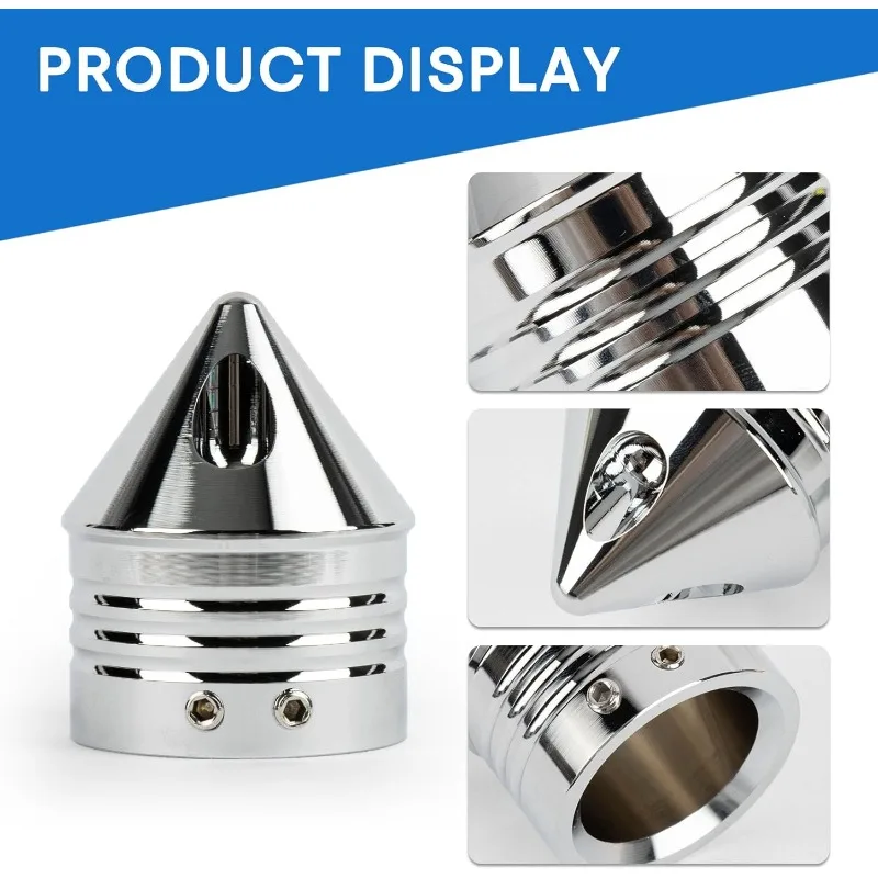 Motorcycle screw Front Axle Caps Front Axle Nut Cover Cap for Harley Davidson Softail Road King Street Electra Glide Iron 883 4