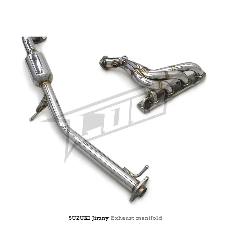 Colector de acero inoxidable para coche deportivo de carreras, cabezal de escape para Jimny 1.3L, primera sección, 2007-2021