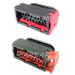 1 Set 15 Pin 1801326-1 953479-1 Automobile Headlamp Wire Connector AC Assembly Car Waterproof Socket Auto Headlight Wiring Plug