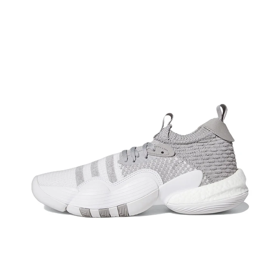 adidas-trae-young-20-scarpe-da-basket-unisex-antiscivolo-resistenti-all'abrasione-con-ammortizzazione-modello-basso-grigio-bianco-h03842