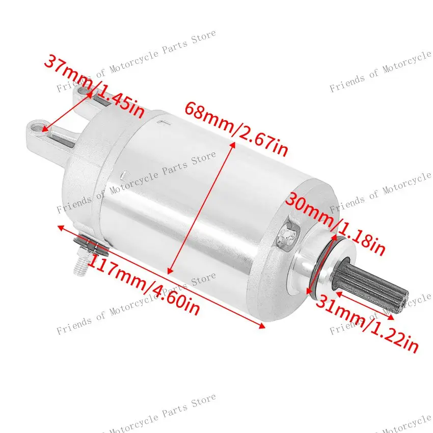 Motorcycle Starter Motor For Suzuki AN650Z AN650 Burgman 650 2008/2013-2017 2003-2016 OEM:31100-10G00