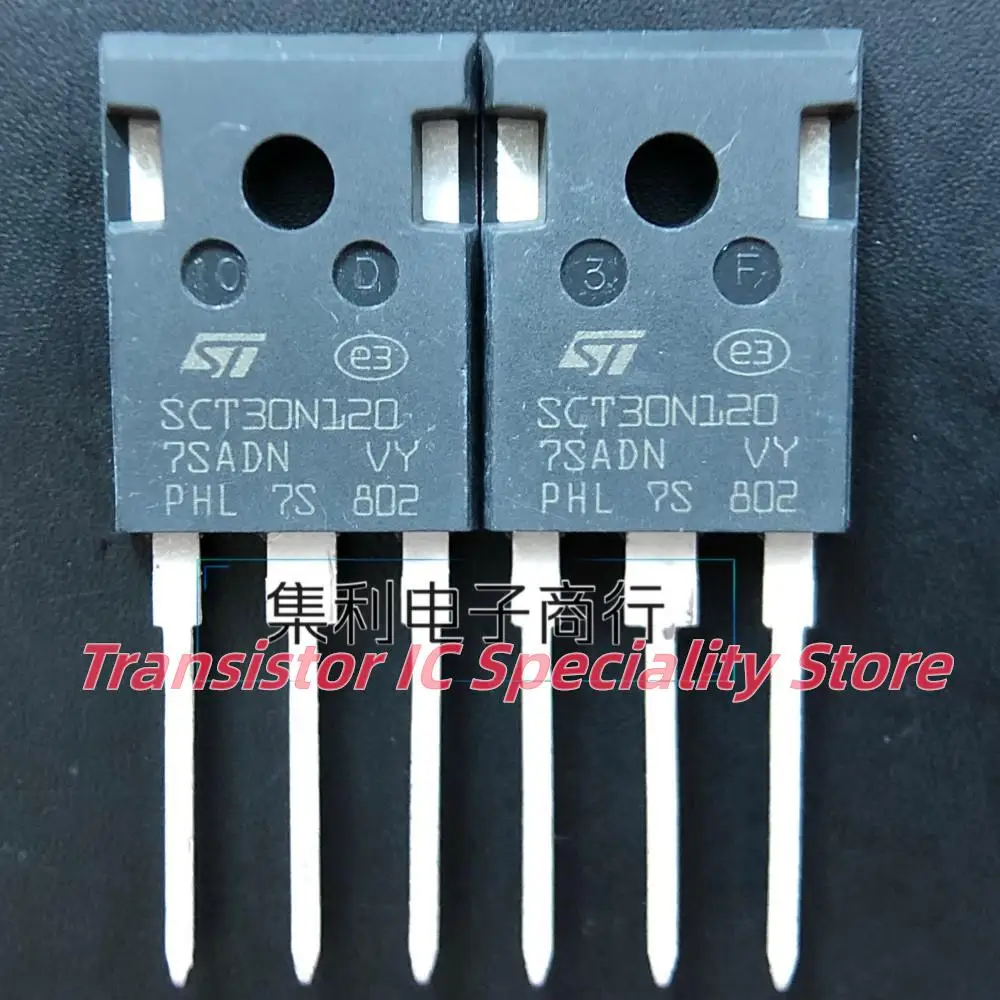 5PCS-10PCS  SCT30N120  TO-247  45A 1200V  Imported  Original  Best Quality