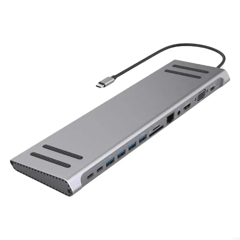 

Ноутбук тип C Hubs 14port, включая HDMIS VGA RJ45 USB3.0 USB2.0 Слот карты Y3 -й