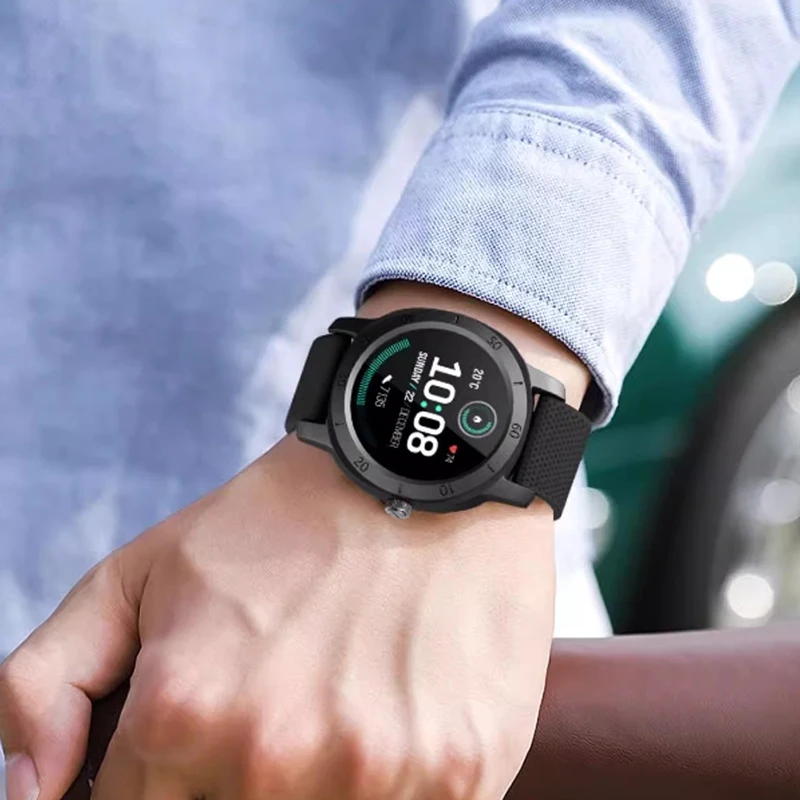 Protective Case +  Strap for HUAWEI WATCH GT Cyber,Modified Watchband Advanced Sports Fashion Wristband Watch Accessory