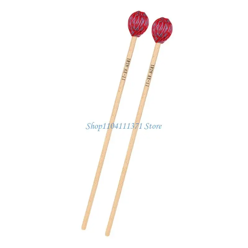 P9FC متوسط الغزل الصلب رأس marimba الطبل عصا غير آلات الإيقاع غير العصي