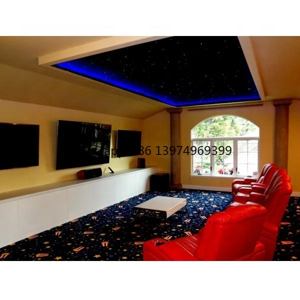 15w LED RGB Light Kit Fiber Optic Panel Star Ceiling Tiles for Moon Shooting Universe Falling Stars