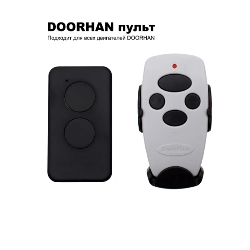 DOORHAN Transmitter 2 Pro 4 Pro Wireless Remote Garage Door Lock Gate Key DORHAN 2-RPO 2 Button 433M