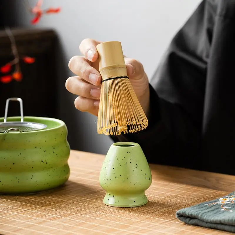 1 Set For Perfect Matcha Matcha Whisk Set Includes Whisk Sets And Matcha Bowl With Spout Traditional Japanese Matcha Kit