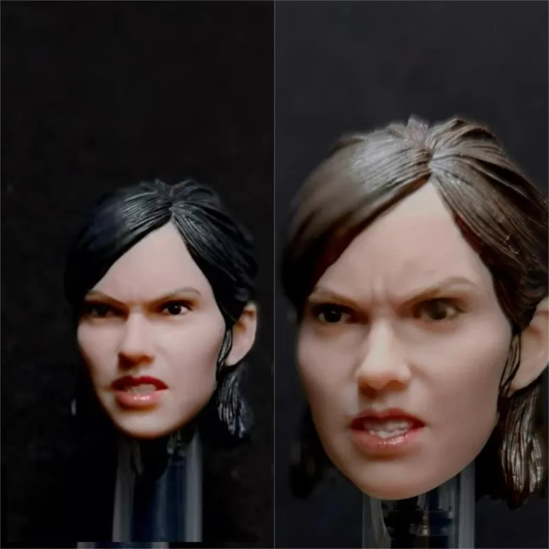 

Масштаб 1/6, резьба в виде головы солдата, женская командная модель офицера, скульптура головы для тела Ph Tbl 12 дюймов