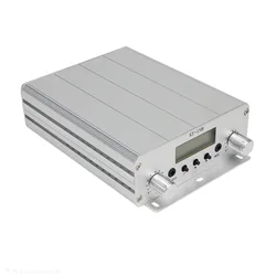 Transmisor de Radio FM de modo Dual, 1,5 W/15W, 12V, 5A, 87MHz-108MHz, estéreo, PLL, estación de transmisión de Radio Fm, ST-15B