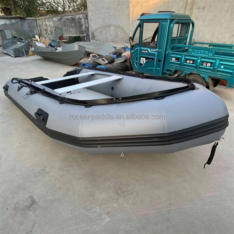التحكم في الفيضانات في حالات الطوارئ سبائك الألومنيوم أسفل تهمة قارب قارب مطاطي قابل للنفخ قارب النجاة الزورق #2