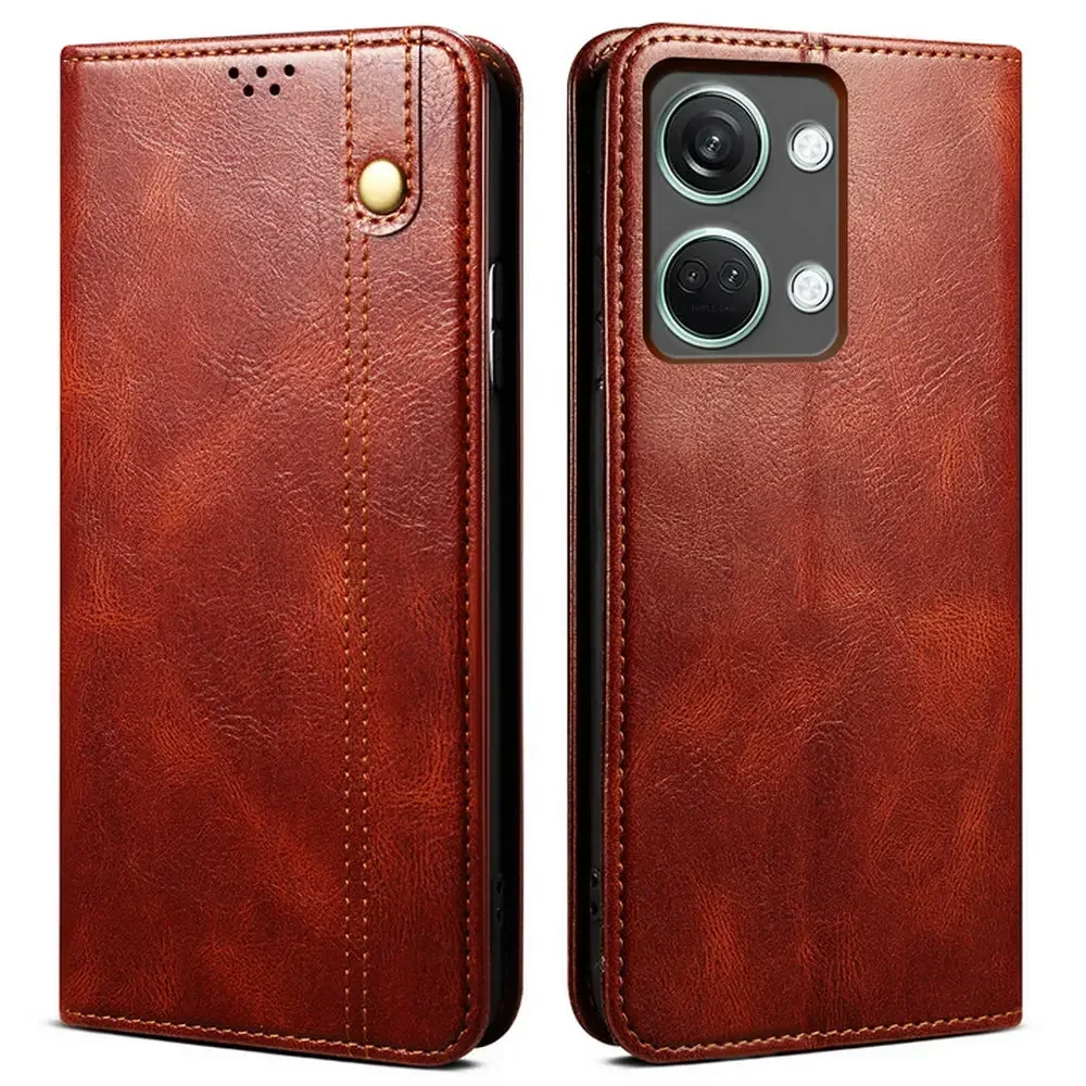 1+Nord3 5G Luxury Case For Oneplus Nord 4 Leather Magnet Book Coque One Plus ACE 3 2V 12 12R Nord CE 4 3 2 Lite 2T N30 SE Cover