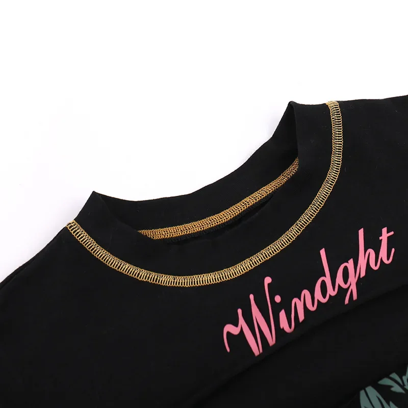 Aushöhlen Crop Top Frauen Sommer Ästhetische Kleidung Druck Y2k Zubehör Oansatz Ropa De Mujer Sexy Roupas Femininas Estilosas – Detail 15