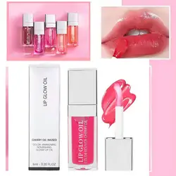 6ml Sext Lip Oil Hydrating Plumping Lip Coat For Lipstick Lipgloss Tinted Lip Plumper Serum Bb Lips Glow Oil Treatment T7B3