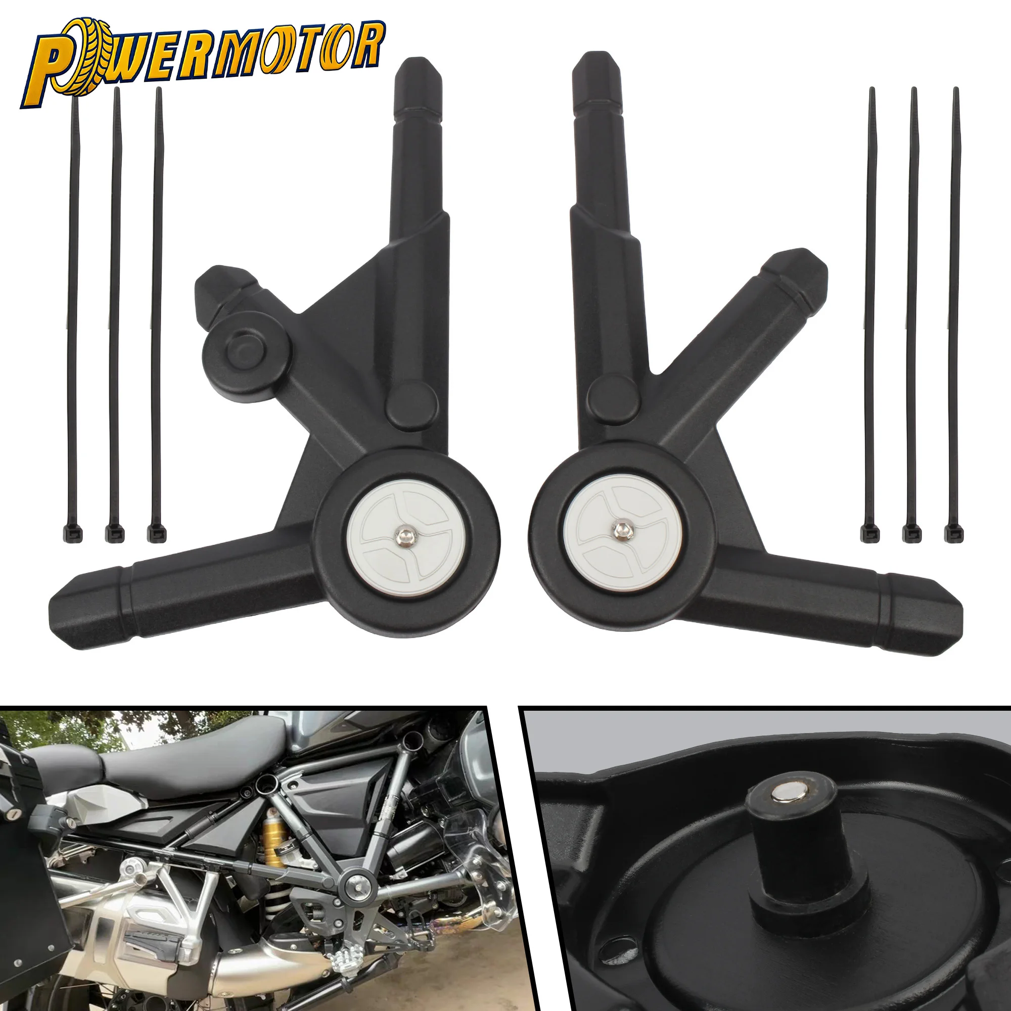 

Motorcycle Side Panels Frame Guard Cover For BMW R1200GS R1250GS R1250 R1200 GS LC ADV 2013-2024 Trim Fairing Replacement Parts