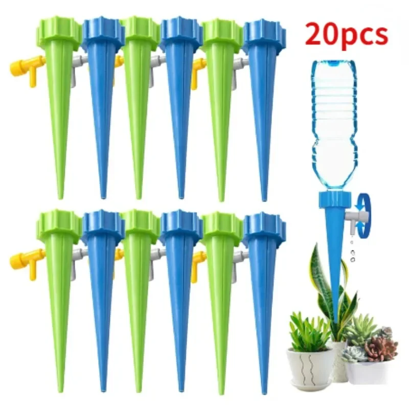 Automatic Drip Irrigation System Self Watering Spike Adjustable for Flower Plants Greenhouse Garden Auto Water Dripper Device