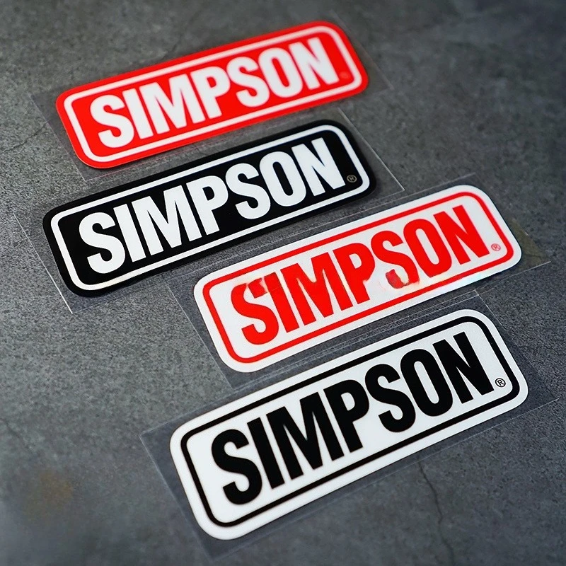 2Pcs/Set Racing Logo Waterproof Vinyl Sticker Car Motorcycle Fuel Tank Window SUV Truck Racing Vehicle Decal
