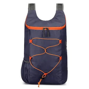 Portable Foldable Backpack Ultralight Folding Bag Large Capacity Outdoor Fitness Sports Backpack Colorful Multi-functional Bag
