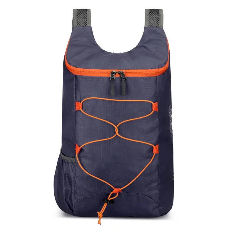 Portable Foldable Backpack Ultralight Folding Bag Large Capacity Outdoor Fitness Sports Backpack Colorful Multi-functional Bag