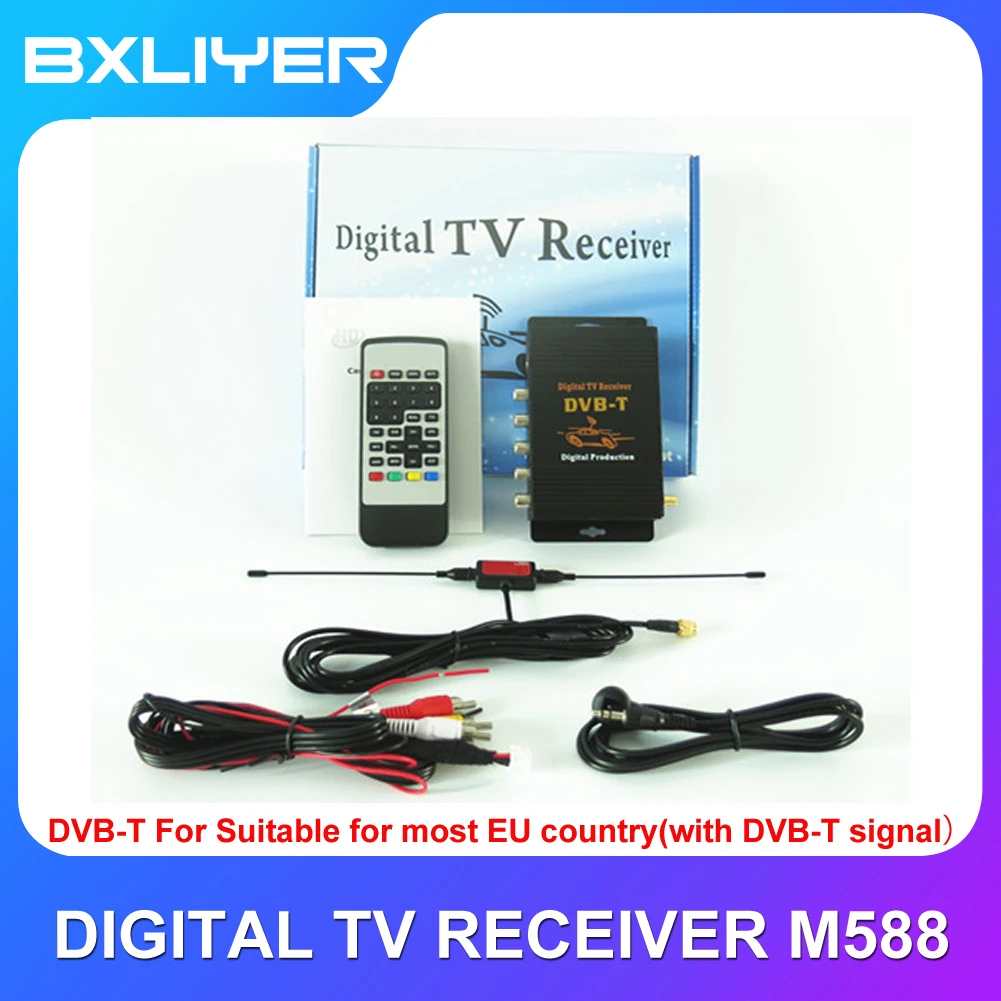 

CAR DVB-T MPEG-4 MOBILE DIGITAL TV TUNER Receiver Various Channel MobileHigh For CAR DVD player Receiver TV