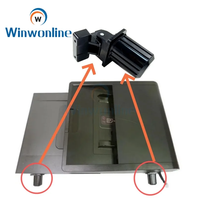 Dobradiça do conjunto do alimentador ADF CN460-60012 para HP Pro X576 576 X476 CN598-67008 X476dw X576dw 476 X476DN Peças de impressora 1/2 /6 peças