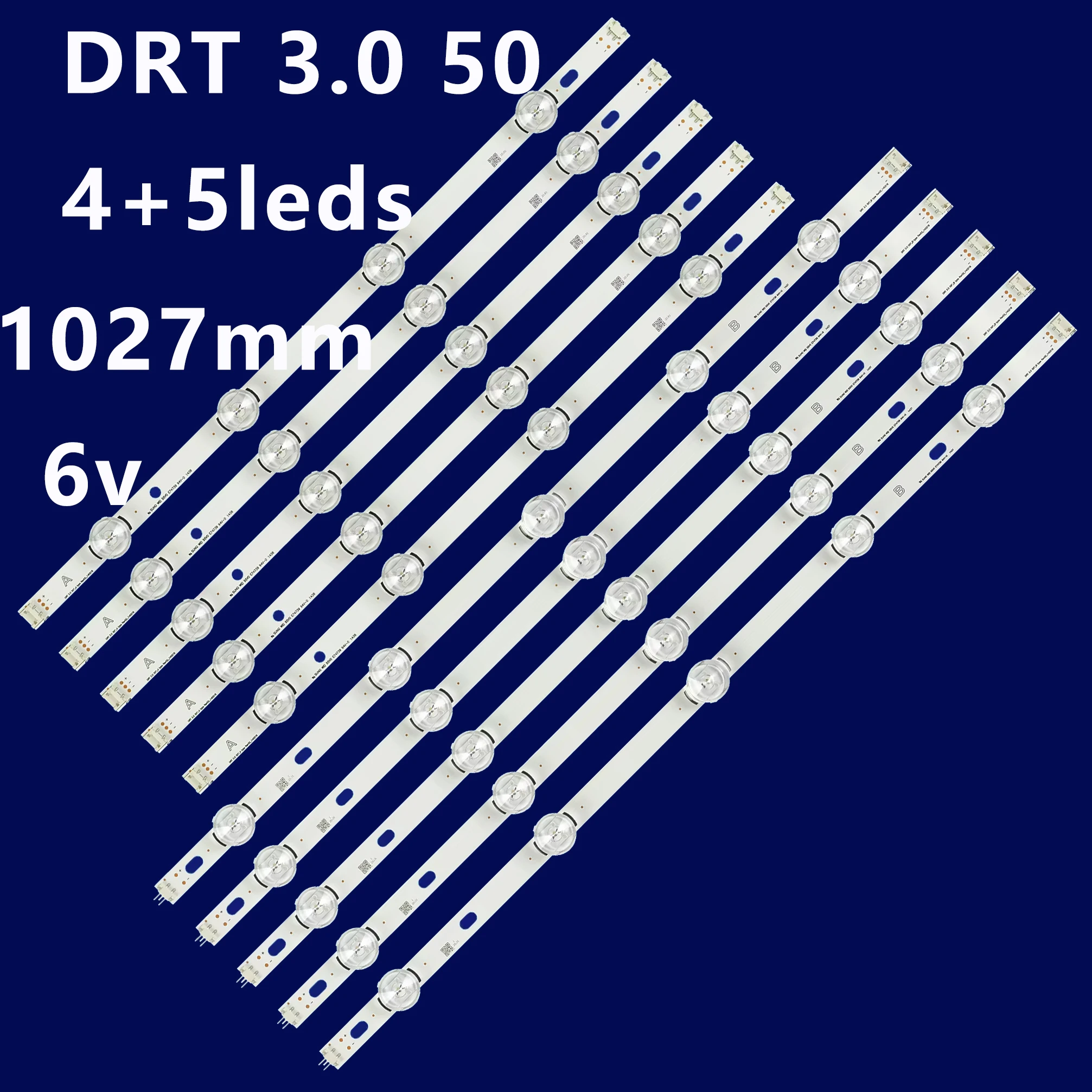 LED strip for Innоtek DRТ 3.0 50 50LB5500 50LB550B 50LB550U 50LB550V 50LB551U 50LB5620 LC500DUE 50LB650V 50LB5610 50LB6300