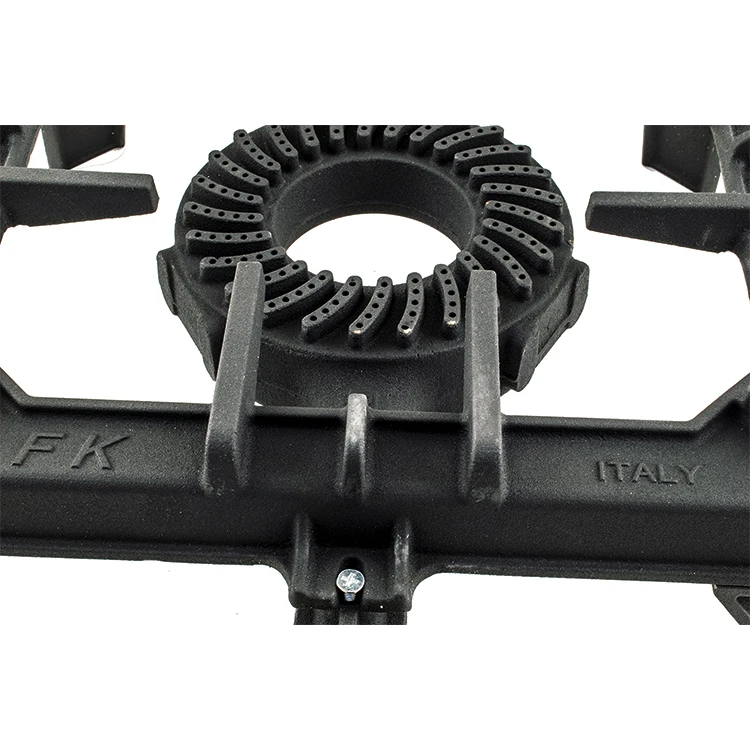 موقد تخييم بحلقة غليان الغاز الكبيرة من الحديد الزهر