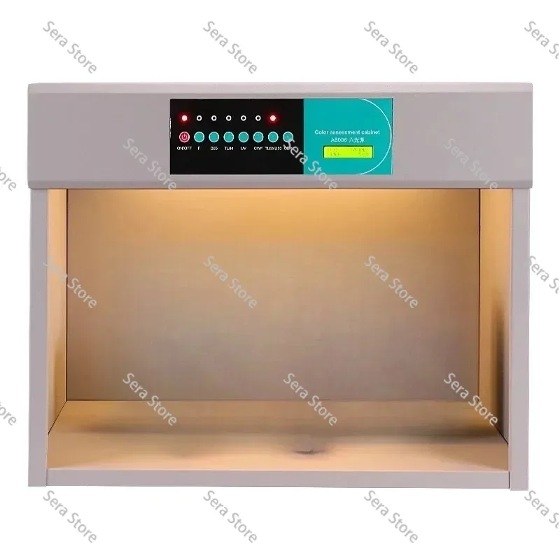 International Standard Color Assessment Cabinet D65 U30 TL84 Light Source Box for Textile Garment Metal Color Inspection