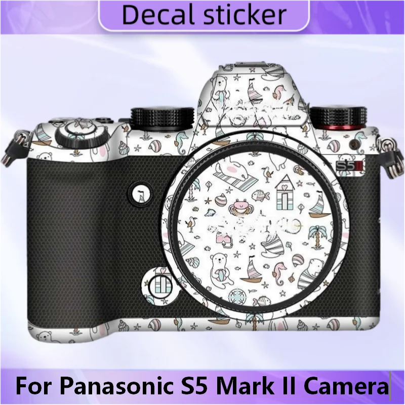 

Защитная виниловая пленка-наклейка для камеры Panasonic S5 Mark II / Lumix S5 II, декоративная наклейка-скин для корпуса камеры