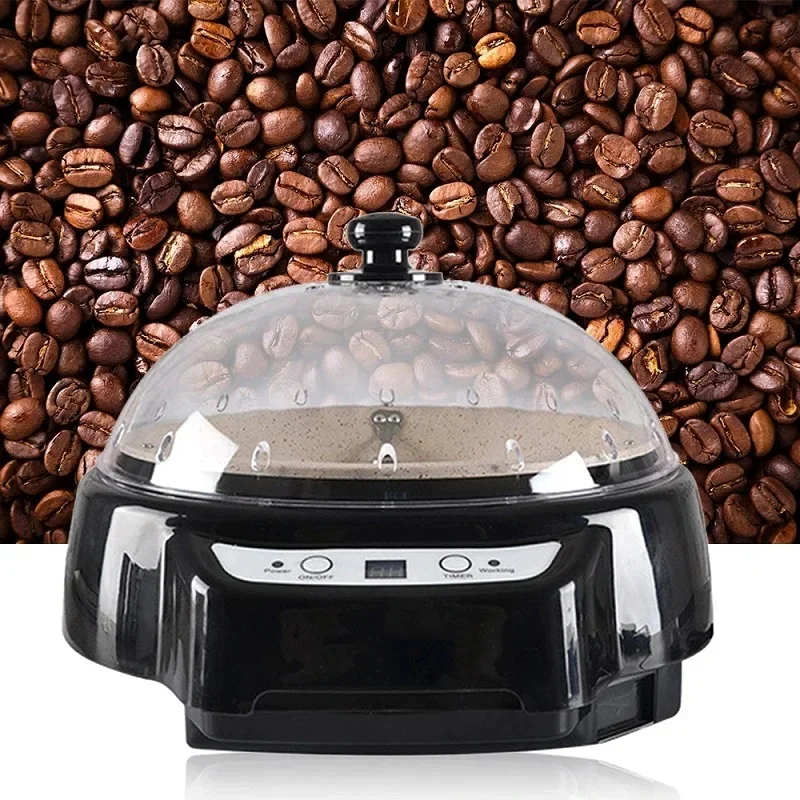 Electric Coffee Bean Roaster Baked Peanut Beans Baking Stove Popcorn Make Dryer Roasting Machine Grain Drying