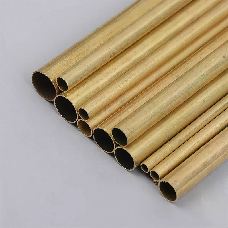 Brass Tubes Dia 2/3/4/5/6/7/8/9/10/11/12/13/14/15mm Length 300mm 0.5mm Wall Brass Pipe Modelmaking Rod Cutting Tool
