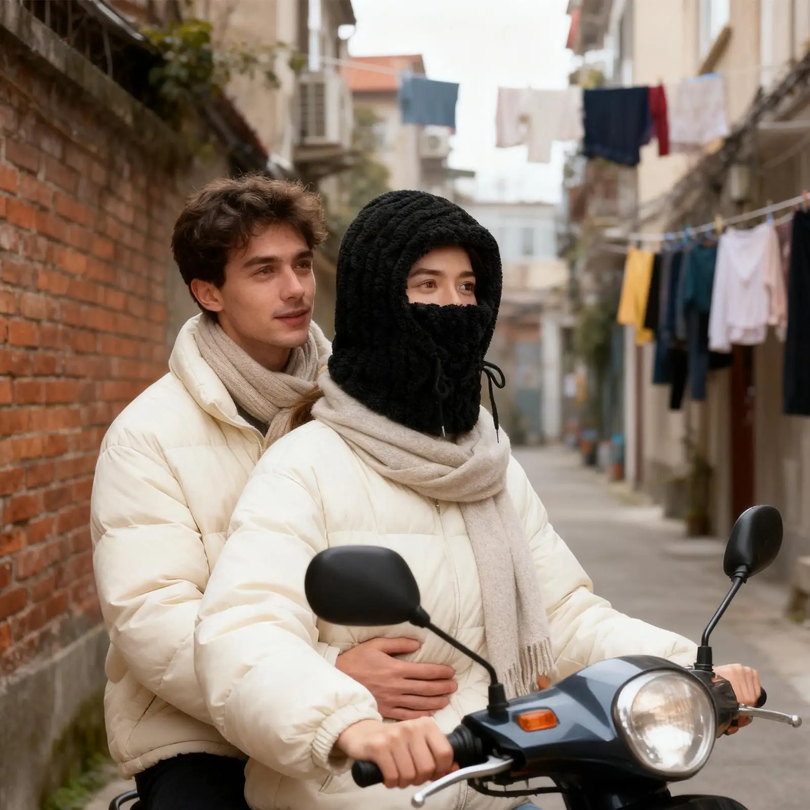 

Зимняя шапка, термоветрозащитная регулируемая крышка для лица, зимняя крышка для головы, шеи, лица, для мужчин, женщин, взрослых, езда на велосипеде на открытом воздухе