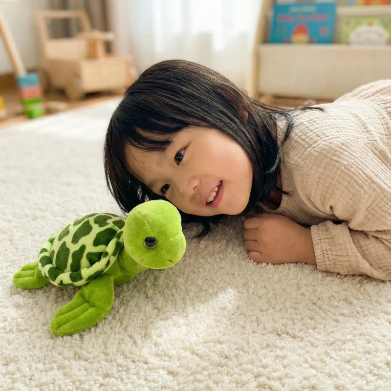 15-28CM Lovely Tortoise Plush Toy Kawaii Turtle Plushie Doll Stuffed Soft Animal Dolls for Birthday Gift Appease Toy