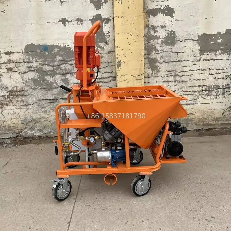 High Performance Wall Spray Plastering Machine Building Construction Mortar Spaying Mortar Plastering Machine for Germany
