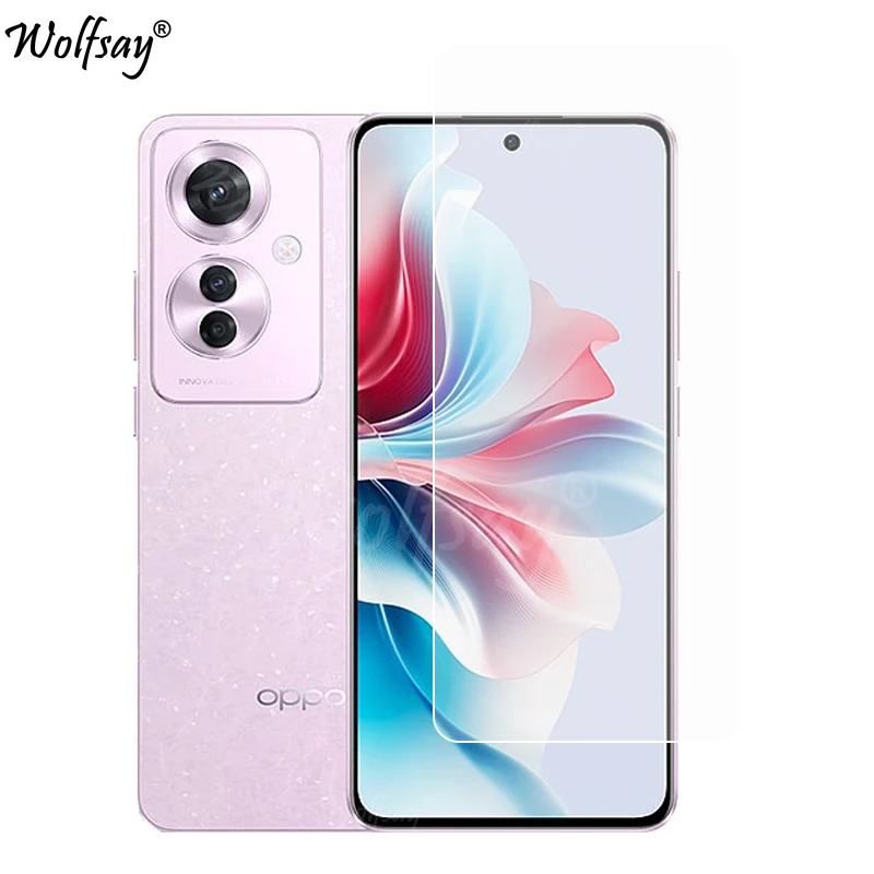 Full Glue Camera Lens Protector For Oppo Reno11 F Screen Protector Tempered Glass Oppo Reno11 F 5G Glass For Oppo Reno 11F Glass