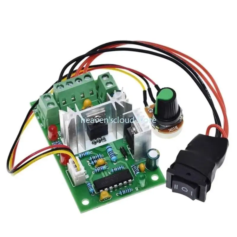 Y88B DC10V-30V Động cơ PWM Điều chỉnh tốc độ chuyển tiếp chuyển tiếp ngược lại có thể điều chỉnh 10V-30V