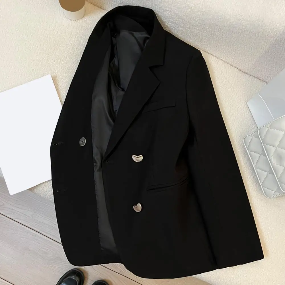 Comfortable Women Suit Women Polyester Stylish Women's Office Jacket for Work Leisure Fashionable Female Coat for Spring Autumn