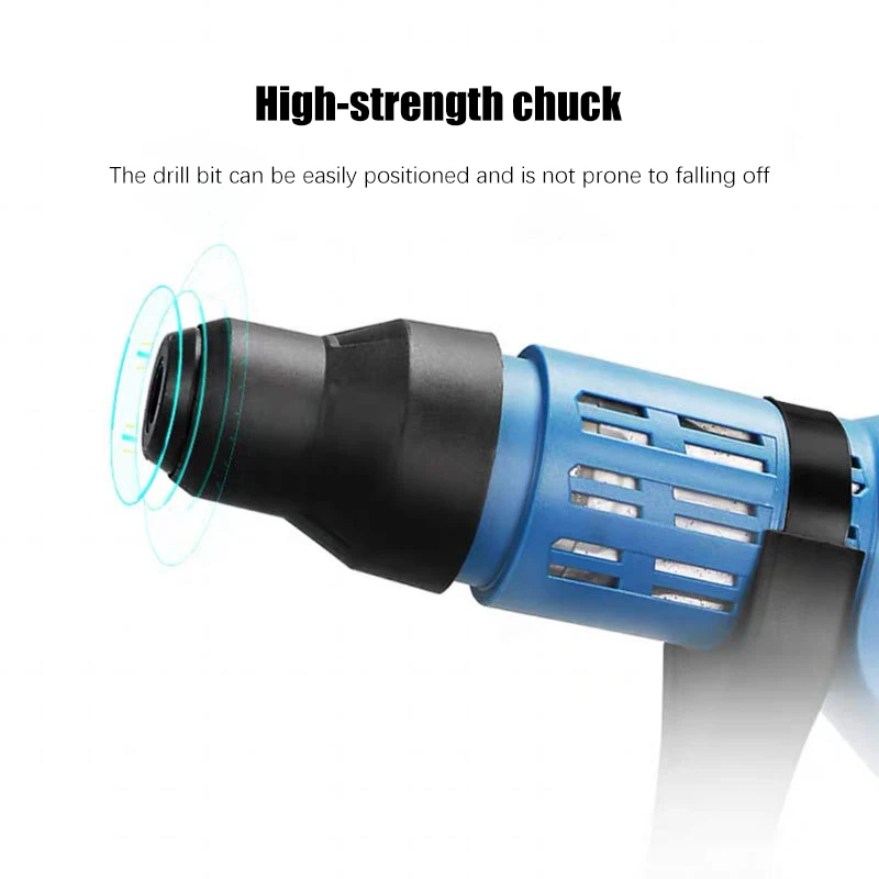 High Efficiency Electric Demolition Hammer With Variable Speed SDS-Max For Concrete 220V For Construction