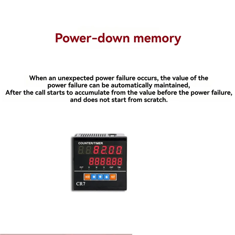 

ABRB-CR7-PS61A Pulse Signal Intelligent Digital Counter Automatic Induction Accumulator Meter Counter